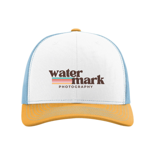 Watermark Photography - Richardson Snapback Trucker Cap v1