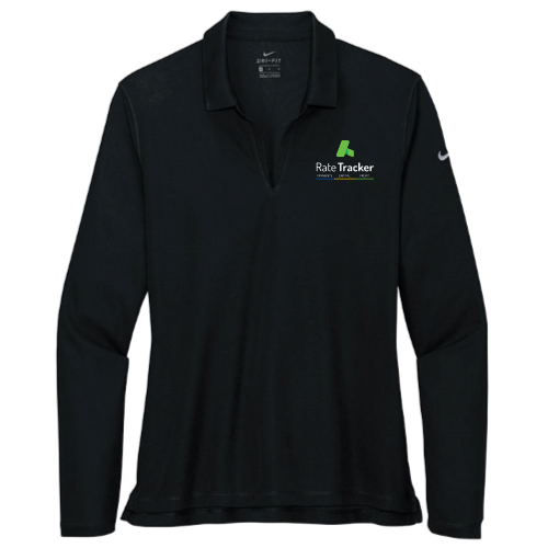 RateTracker - Nike - Ladies Dri-FIT Long Sleeve Polo