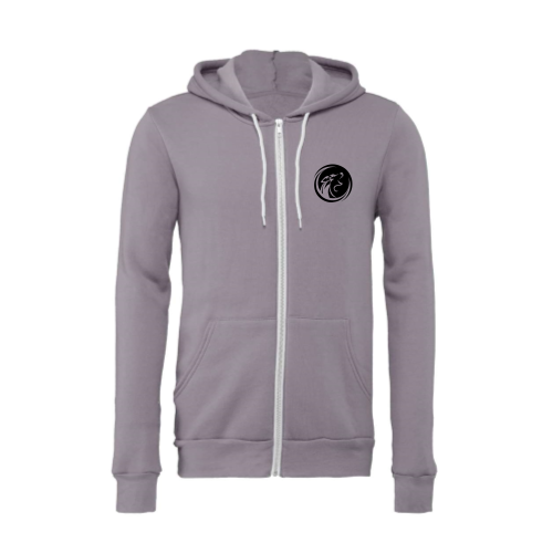 Dsg - Unisex Sponge Fleece Full-Zip Hooded Sweatshirt