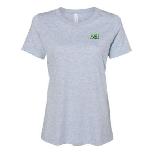 ACI Plastics - Women's Relaxed Fit Heather CVC Tee