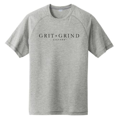 GritandGrind - Sport-Tek PosiCharge Tri-Blend Wicking Raglan Tee v1