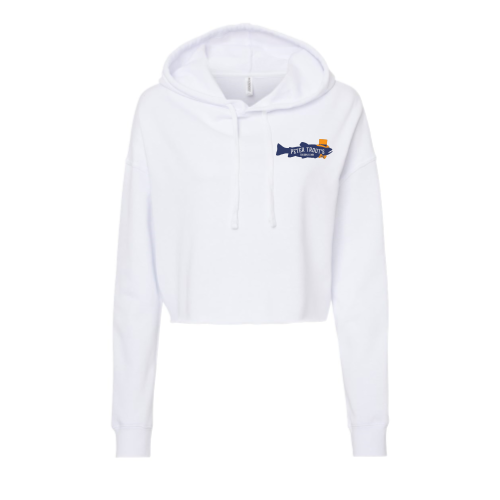 PeterTrouts - Independent Trading - Women's Crop Hoodie