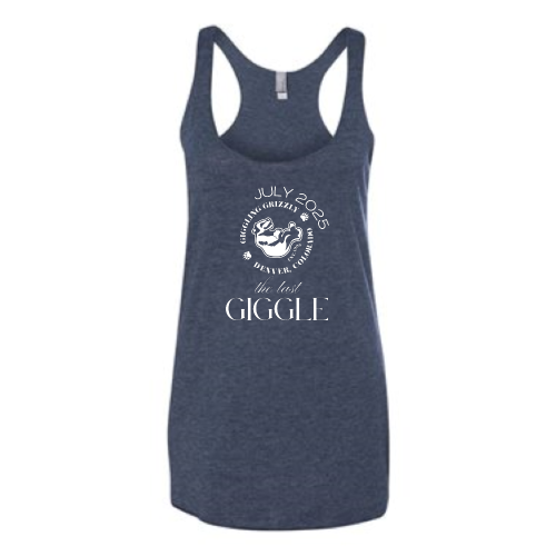 GigglingGrizzly - Next Level Apparel Women’s Tri-Blend Racerback Tank - v2