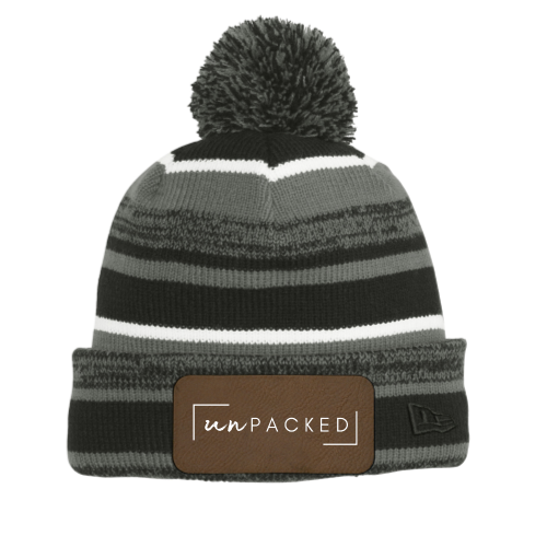 UnpackedCare - Era Sideline Beanie - PRINTED