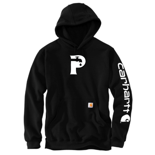PaluskaPlumbing - Carhartt® Midweight Hooded Logo