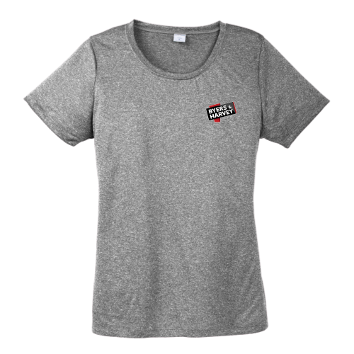 ByersandHarvey - Sport-Tek Ladies Heather Contender Scoop Neck Tee