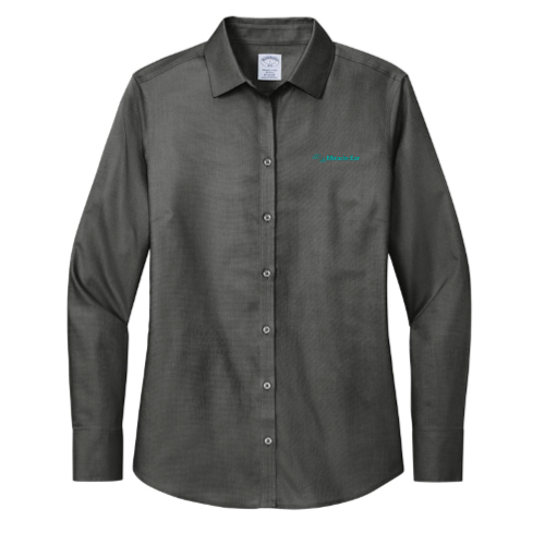 ListenHear - Brooks Brothers Women's Wrinkle-Free Stretch Nailhead Shirt