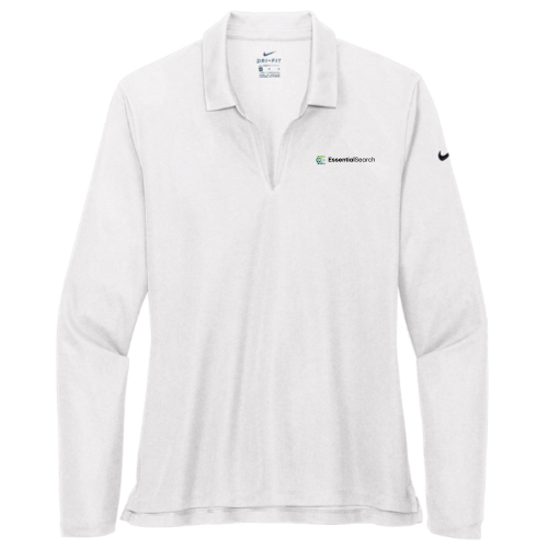 EssentialSearch - Nike - Ladies Dri-FIT Long Sleeve Polo v2