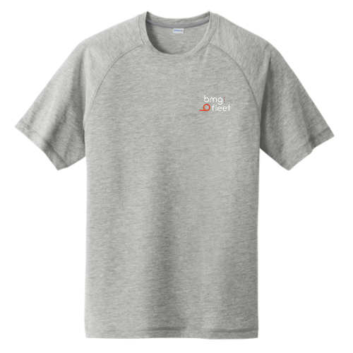 BMGFleetInstallations - Sport-Tek PosiCharge Tri-Blend Wicking Raglan Tee