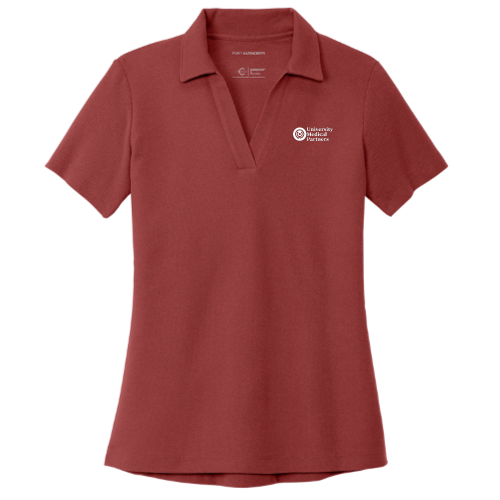 StanfordHealthCare - Sustainable - Port Authority Ladies C-FREE Cotton Blend Pique Polo - v3