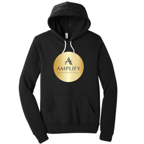 AmplifyAesthetics - Unisex Poly/Cotton Hooded Pullover Sweatshirt