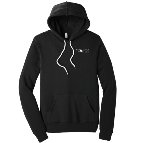 FirstLutheranChurch - Unisex Poly/Cotton Hooded Pullover Sweatshirt