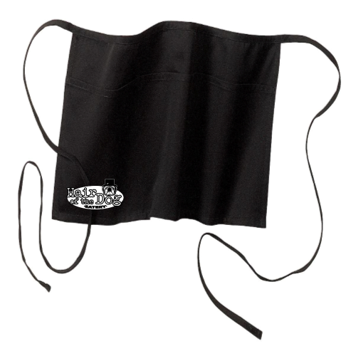 HairoftheDog Port Authority Waist Apron with Pocket - Black