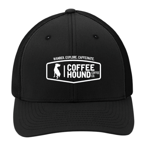 Coffee Hound - Port Authority Flexfit Mesh Back Cap