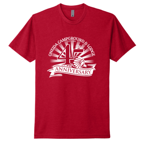 Oneida Campground and Lodge - Unisex Next Level - CVC T-Shirt