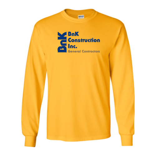 BnKConstruction - Gildan - Unisex Cotton Long Sleeve
