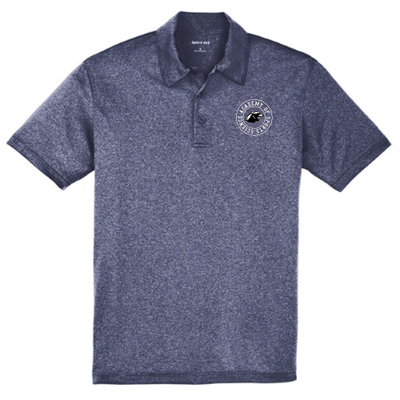 AOSS Adult Heather Performance Polo