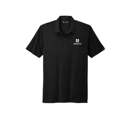 4MATIV - TravisMathew - Men's Oceanside Solid Polo - Black