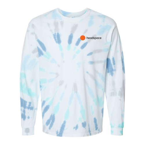 Headspace - Tie-Dyed Long Sleeve T-Shirt - v1