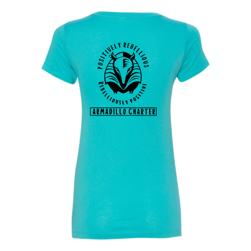 ArmadilloCharter - Next Level Women's Ideal V-Neck T-Shirt