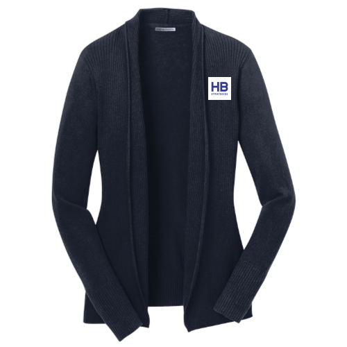 HBStrategies - Port Authority Ladies Open Front Cardigan - v2