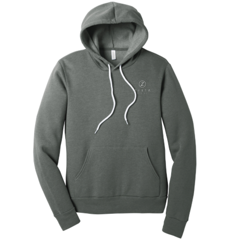 ZeltaDesign - Unisex Poly/Cotton Hooded Pullover Sweatshirt