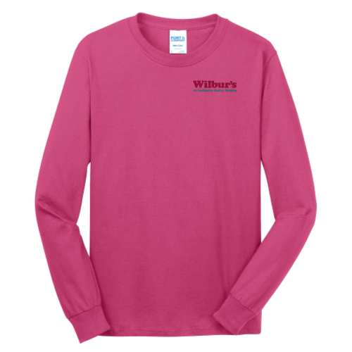 Wilbur1 - Port & Company Long Sleeve 5.4-oz. 100% Cotton T-Shirt
