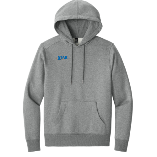 StarAutismSupport - District Perfect Weight Fleece Hoodie DT1101
