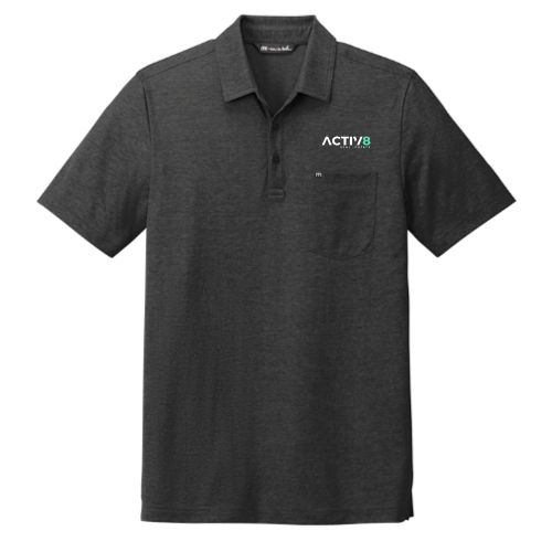 ACTIV8RealEstate - TravisMathew Oceanside Heather Pocket Polo