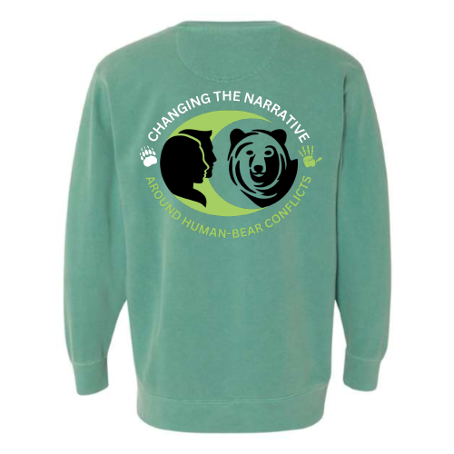 HumanBearConflicts - Pigment Dyed Crewneck Sweatshirt