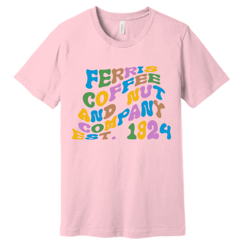 FerrisCoffee - Bella Canvas - Warp Colorful