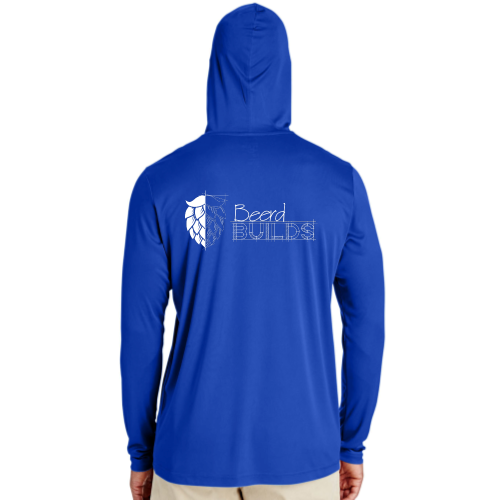 BeerdBuilds - Men's Zone Performance Hooded T-Shirt