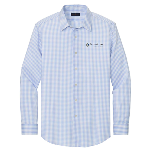 Graystone - Brooks Brothers - Men's Tech Stretch Pattern Shirt