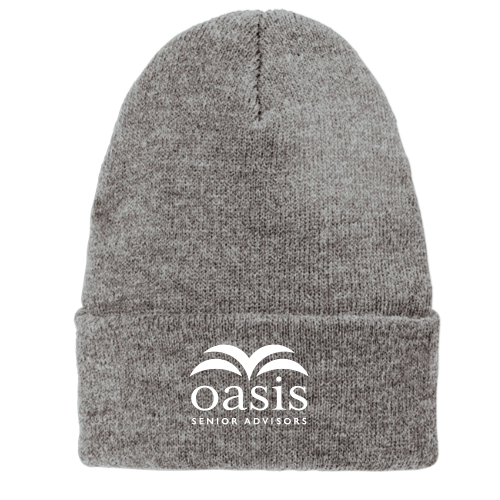 OasisSeniorAdvisors - Volunteer Knitwear Chore Beanie USA-Made