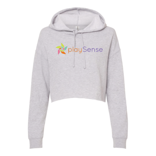 playSense - Independent Trading - Women's Crop Hoodie