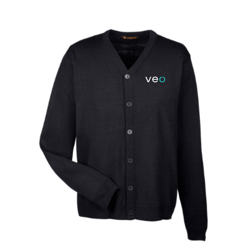 Veo - Men's Pilbloc V-Neck Button Cardigan Sweater v1