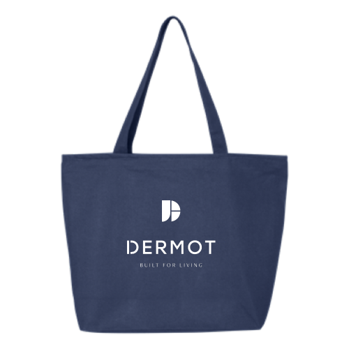 Dermot - 24.5L Canvas Zippered Tote