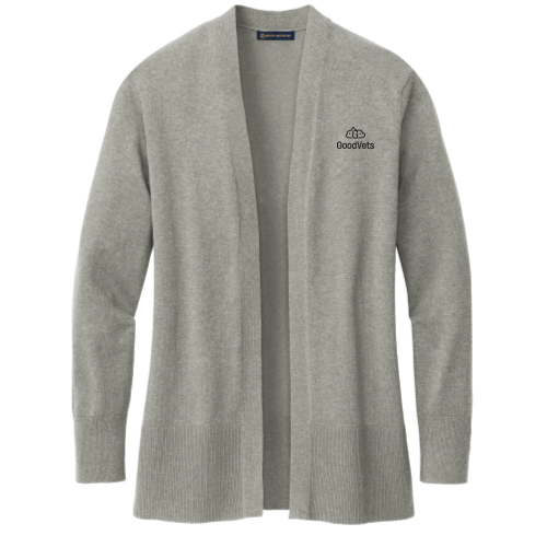 GoodVets - Brooks Brothers Women's Cotton Stretch Long Cardigan Sweater v2