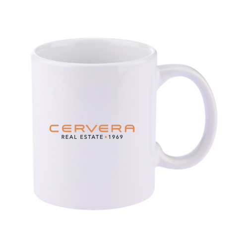 Cervera - 11oz Basic C Handle Ceramic Mug