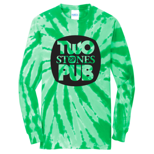 TwoStonesPub - Port & Company Essential Tie-Dye Long Sleeve Tee v2
