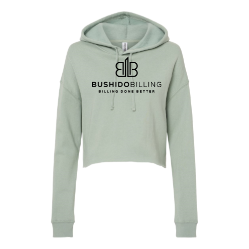 BushidoBilling - Independent Trading - Women's Crop Hoodie