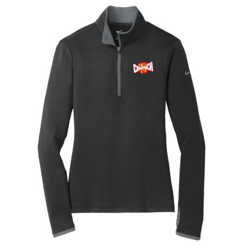 CrunchFitness - Nike Golf Ladies Dri-FIT Stretch 1/2-Zip Cover-Up