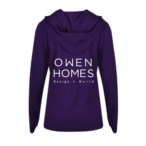 OwenHomes - B-Core L/S Women's Hood Tee