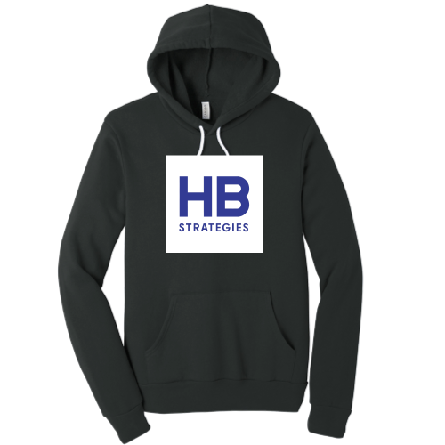 HBStrategies - Unisex Poly/Cotton Hooded Pullover Sweatshirt - v2