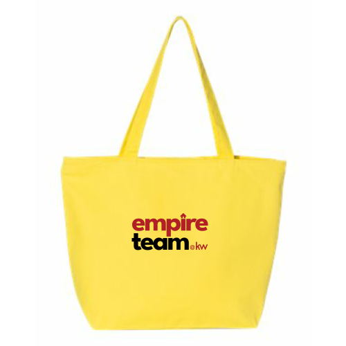 EmpireTeamatKellerWilliams - 24.5L Canvas Zippered Tote