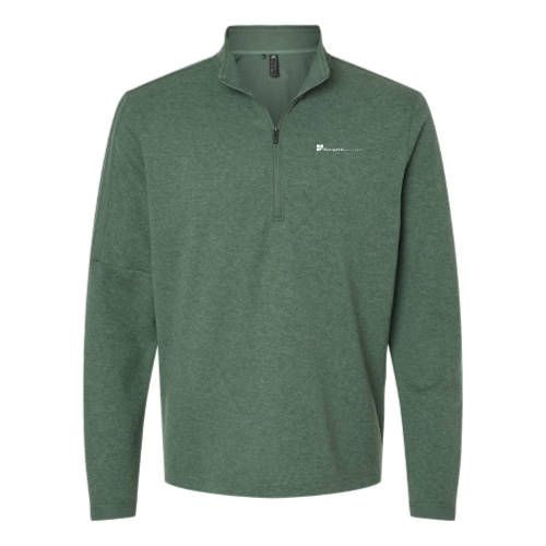 Marquette - 3-Stripes Quarter-Zip Sweater - v1