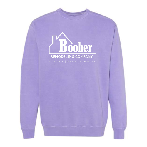 BooherRemodelingCompany - Pigment-Dyed Crewneck