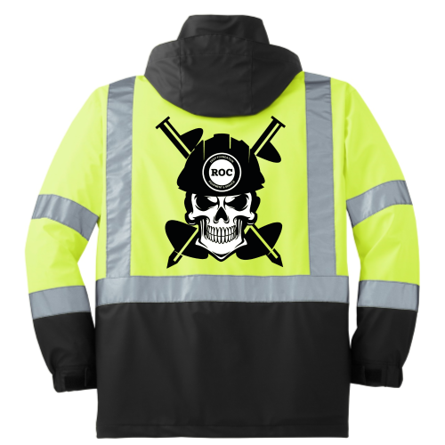 RocEquipmentEmployee - CornerStone ANSI 107 Class 3 Safety Windbreaker