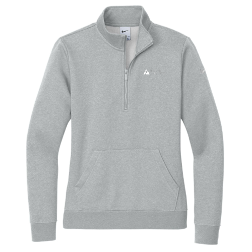 Incline Analytics - Nike - Ladies Club Fleece Sleeve Swoosh 1/2-Zip v2