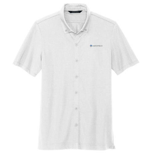 Aerotech - Mercer+Mettle Men's Full-Button Polo